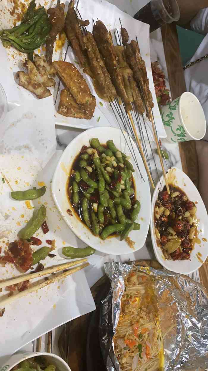 神农烧烤美食-"「鸡爪」鸡爪非常糯,一抿就化的那种「脆.