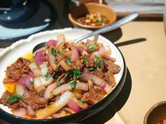 葱嫩牛肉-山石榴·贵州菜(丰盛里店)