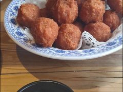 干炸丸子-左邻右舍褡裢火烧(石榴园店)