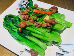 菜心炒鸽杂-大鸽饭(岗顶店)