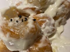 菠萝油条虾-绿茶餐厅(华联万柳店)