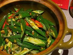 爆炒秋葵-金鸭季·北京烤鸭(深业上城店)