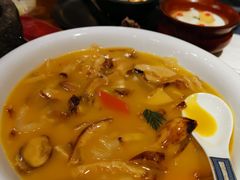 松茸烩花胶-敏珠拉姆藏餐·南京厨房(富春江东街店)