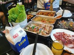 锡纸花甲-燚青春东北泥炉烤肉(百合店)