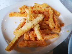 咸蛋黄焗南瓜条-金百万烤鸭店(马甸店)