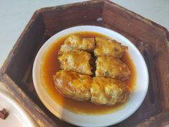 鲍汁腐皮卷-避风塘·老港味餐厅(虹口龙之梦店)