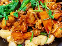 蒜香牛蛙煲-阿莉餐厅(枣阳路店)