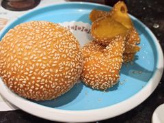 脆皮金瓜煎堆仔-新兴·金羊座·粤菜点心(乐峰店)