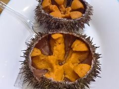 生吃海胆-小船渔村·大连菜(明泽街店)