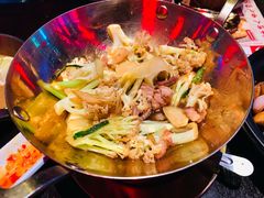 干锅花菜-钳真多钓虾馆·小龙虾海鲜烧烤(九六广场店)
