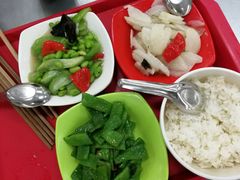 某天晚餐-复旦大学本部-食堂
