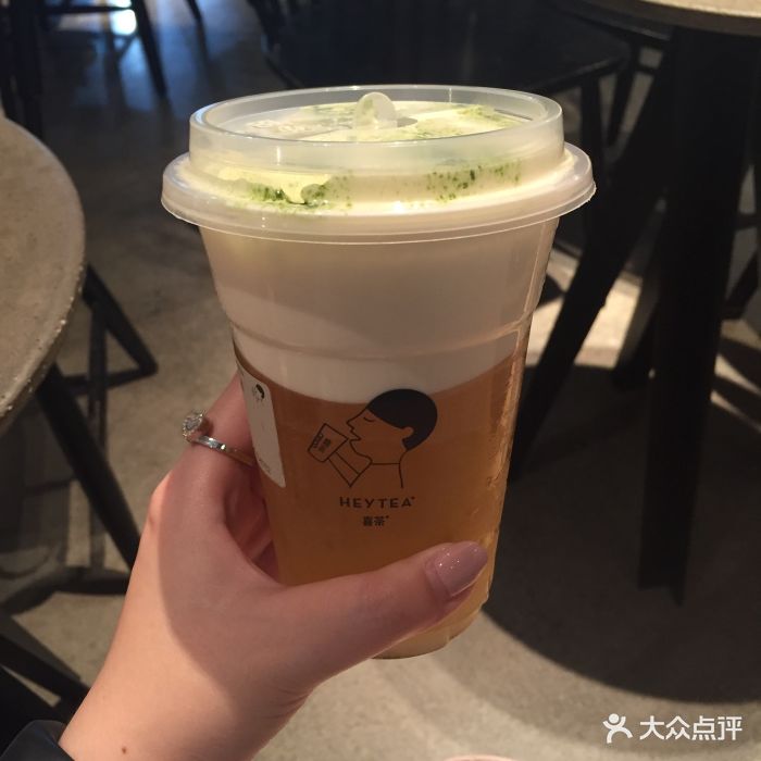喜茶(正大广场店)喜乐芝绿妍图片 - 第6张