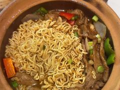 沙爹牛肉煲仔面-香港深仔记茶餐厅(东门店)