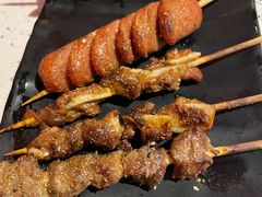 热气羊肉串-京韵胡同·酱香羊蝎子火锅涮肉(长寿路店)