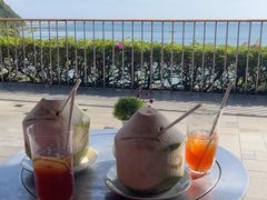 -日落吧·海景咖啡厅·餐酒吧·鸡尾酒·下午茶·乐队表演·浪漫夕阳·三亚文华东方酒店