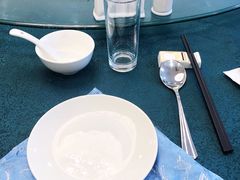 餐具摆设-静之湖湖畔餐厅