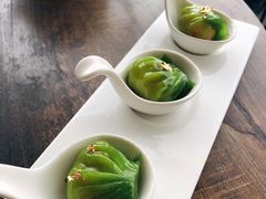 金箔菠菜皮虾饺-五号茶居·新派粤菜·岭南五号酒店(沿江中路店)