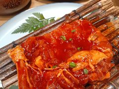 霸王鸡腿肉-韩味园果木炭烤鲜肉(陵东街店)