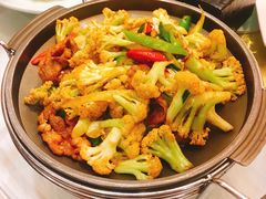 干锅有机菜花-巴依老爷新疆美食(常营店)