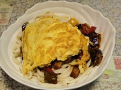 茄子肉丁鸡蛋拌面-文三里屯面馆(三里屯店)