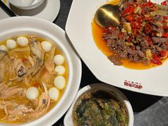 皮蛋辣椒擂茄子-炊烟小炒黄牛肉(浦东世纪汇店)