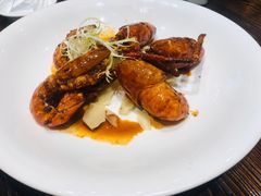 干煎美极罗氏虾-猪肉婆私房菜(华侨城店)