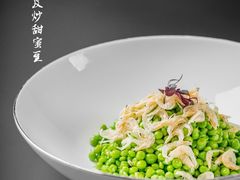 芒种虾皮炒甜蜜豆-红顶食府(滨湖九号店)