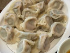 韭菜海肠水饺-俏东方·海味水饺·青岛菜(崂山店)