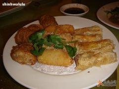 蝦球+山藥卷+糯米卷-潮人姐妹轩(海宁路店)