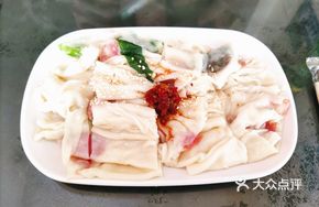 Cantonese Sausage and Corn Rice Noodle Roll