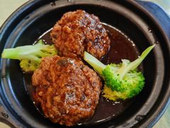 松蘑砂锅狮子头-金丰华家常菜(和平街店)