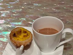 餐后葡挞配奶茶-8餐厅(新葡京酒店)
