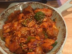 泡菜炒鱿鱼-쌍화점 霜花店·朝鲜族料理(徐家汇店)