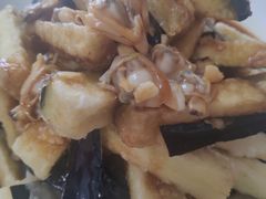 蛤蜊肉拌茄子-华春餐馆(鱼山路店)