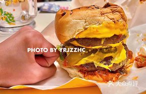 Double Cheese Beef Burger