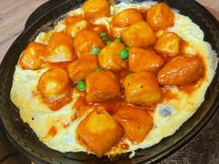 煎鸡蛋日本豆腐-新白鹿餐厅(城西银泰城店)