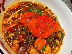 三门膏蟹烧豆面-杭州西子湖四季酒店·金沙厅