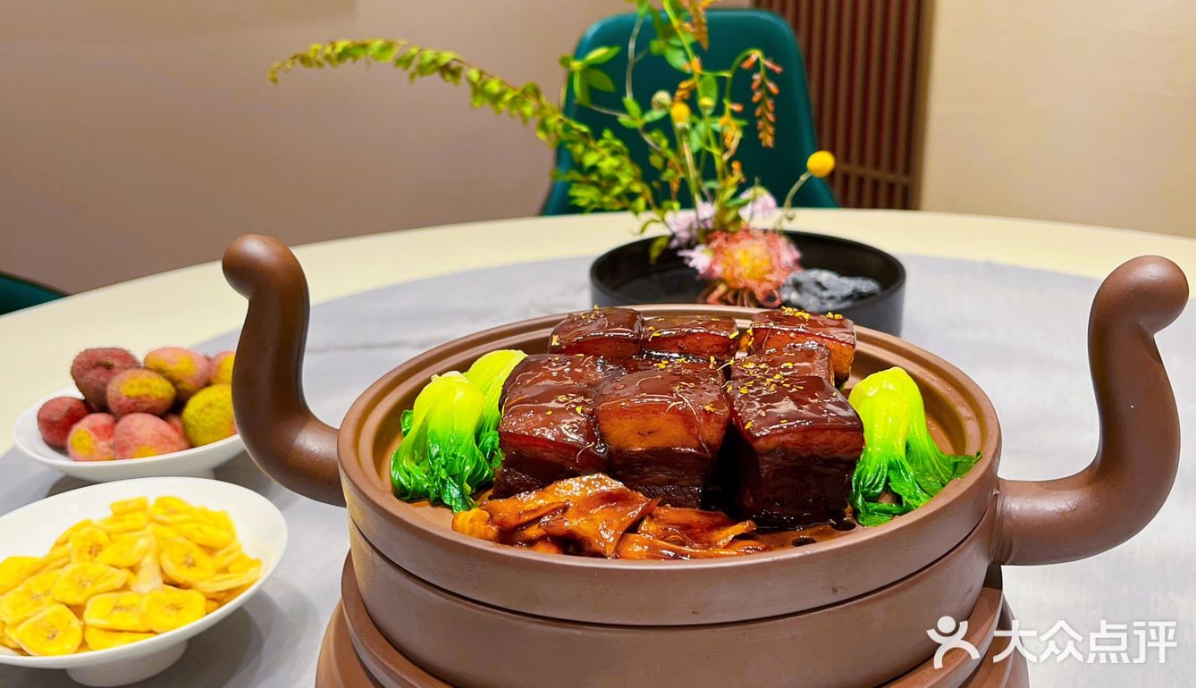 绝佳❗️庭院风+淮扬菜，叫我如何不爱❗️