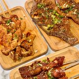 夏天来府衙吃烧烤☀️烧烤🍢晚风🍃微醺[啤酒]