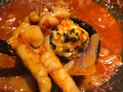 自製辣雞爪拌飯團-HOTISLAND海鸡岛·韩国料理(江南西店)