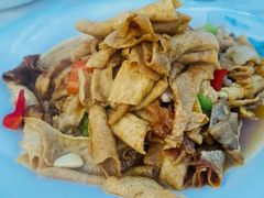 小炒豆浆皮-黄牛肉馆·皖南土菜
