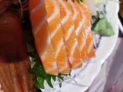三文鱼刺身-林妈妈村·日式料理(宝山万达店)