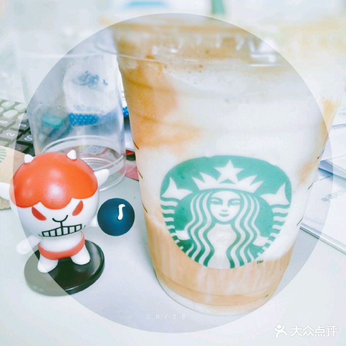 星巴克(陆家嘴公馆店)焦糖玛奇朵星冰乐图片 - 第1张