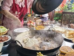 -姥家大锅台水库渔家