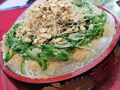 大顶苦瓜刺身拌海蜇-横岗朋仔餐厅