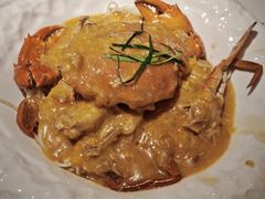 青蟹蟹粉拌面-十面欢腾·海鲜面·台式Bistro(长乐路店)