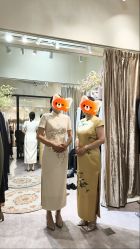 点击看大图 -伊莲妈妈装礼服旗袍高级定制