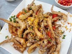 椒盐鱿鱼须-凤城康记饭店
