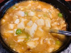 鸡汤虾仁豆腐-绿茶餐厅(深圳龙华天虹购物中心店)