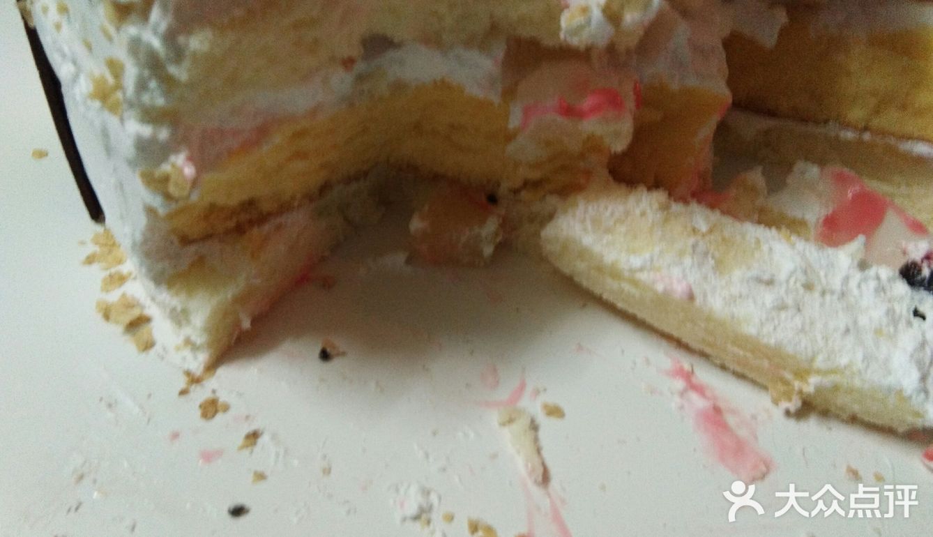 最后都没有剩 毕竟蛋糕留第二天就不好吃了